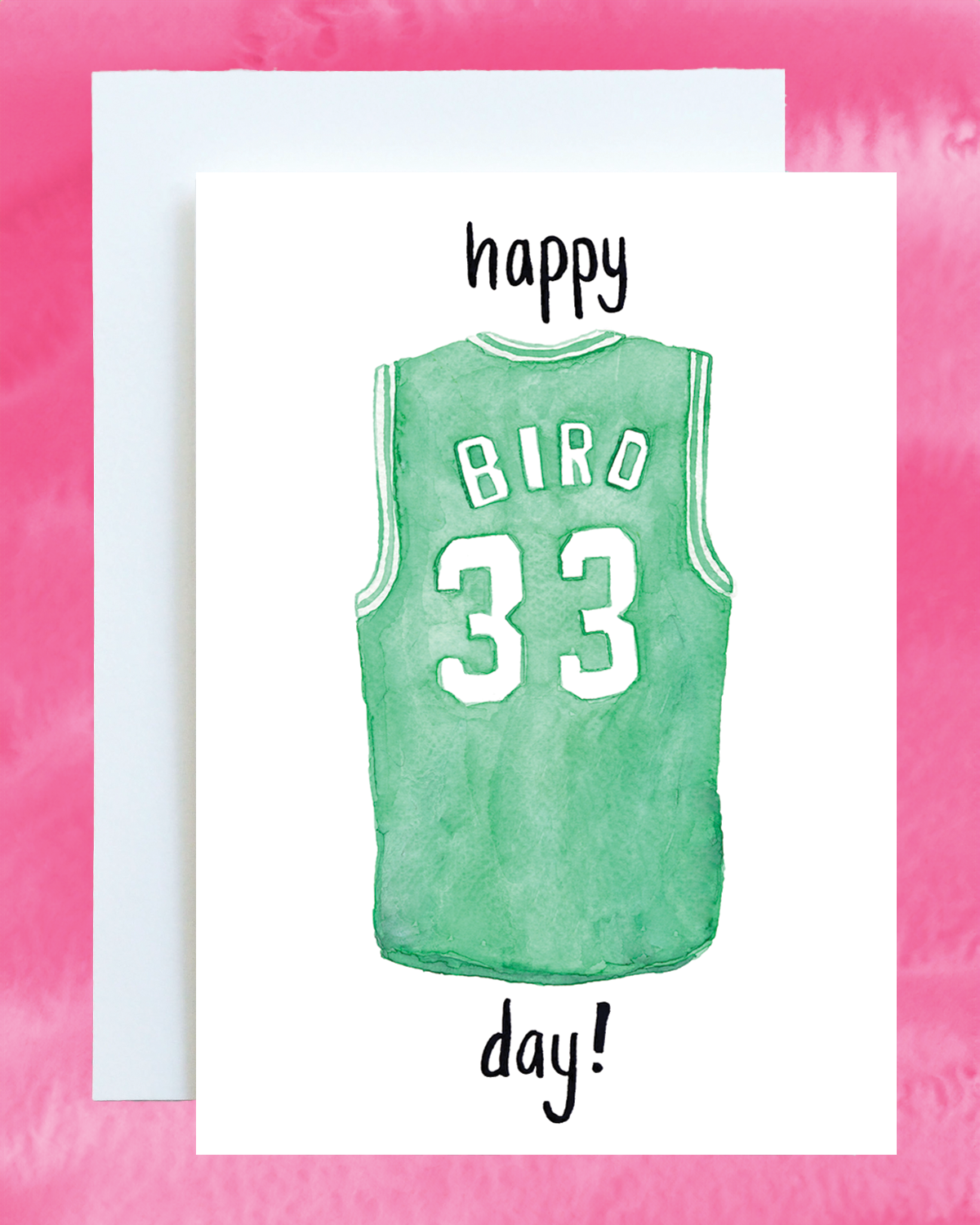 'Happy Bird Day' Celtics Birthday Card