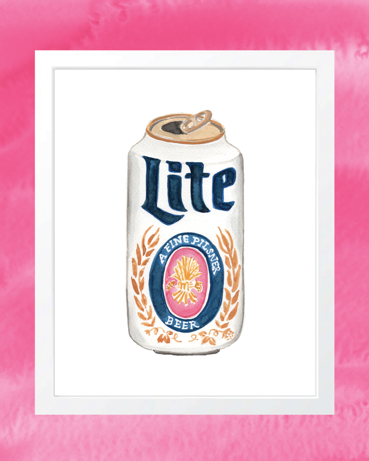 Miller Lite Print