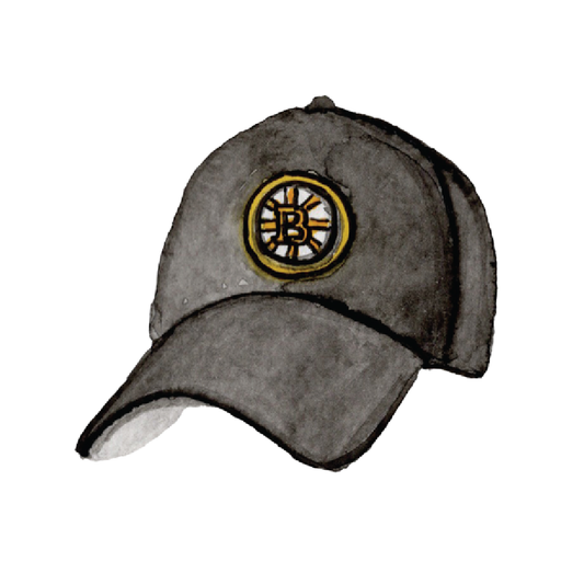 Bruins Hat Sticker