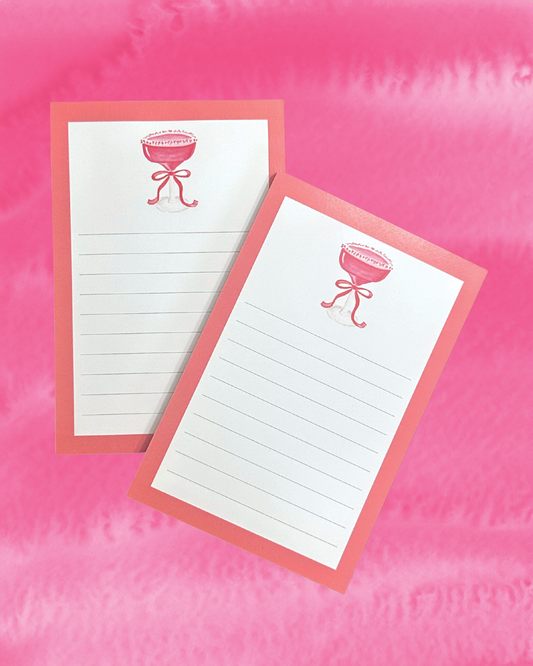 Christmas Drink Notepad