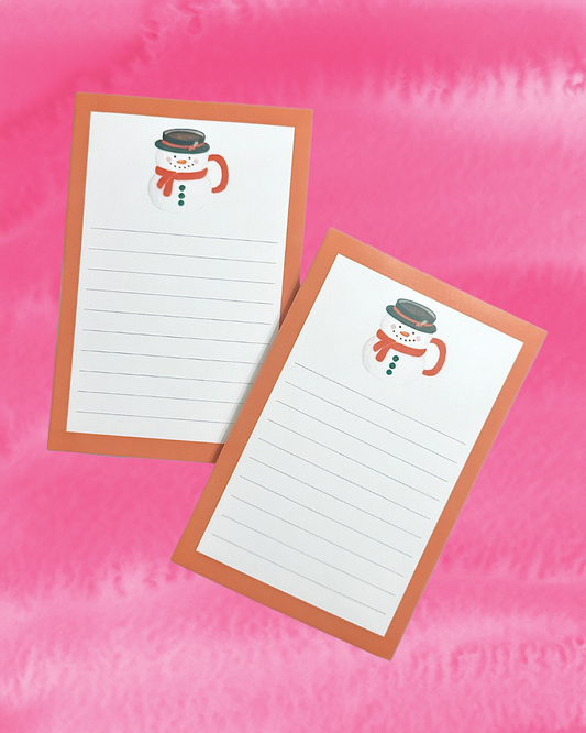 Christmas Mug Notepad