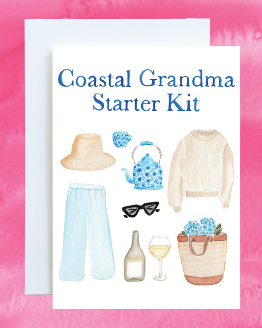 Coastal Grandma Starter Kit Card