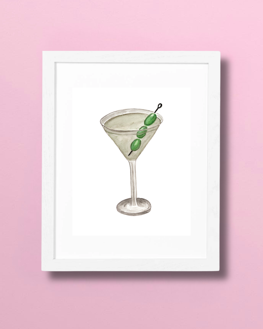 Dirty Martini Print