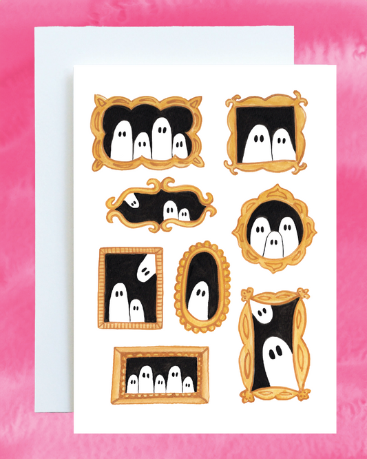 Ghost Gallery Wall Card