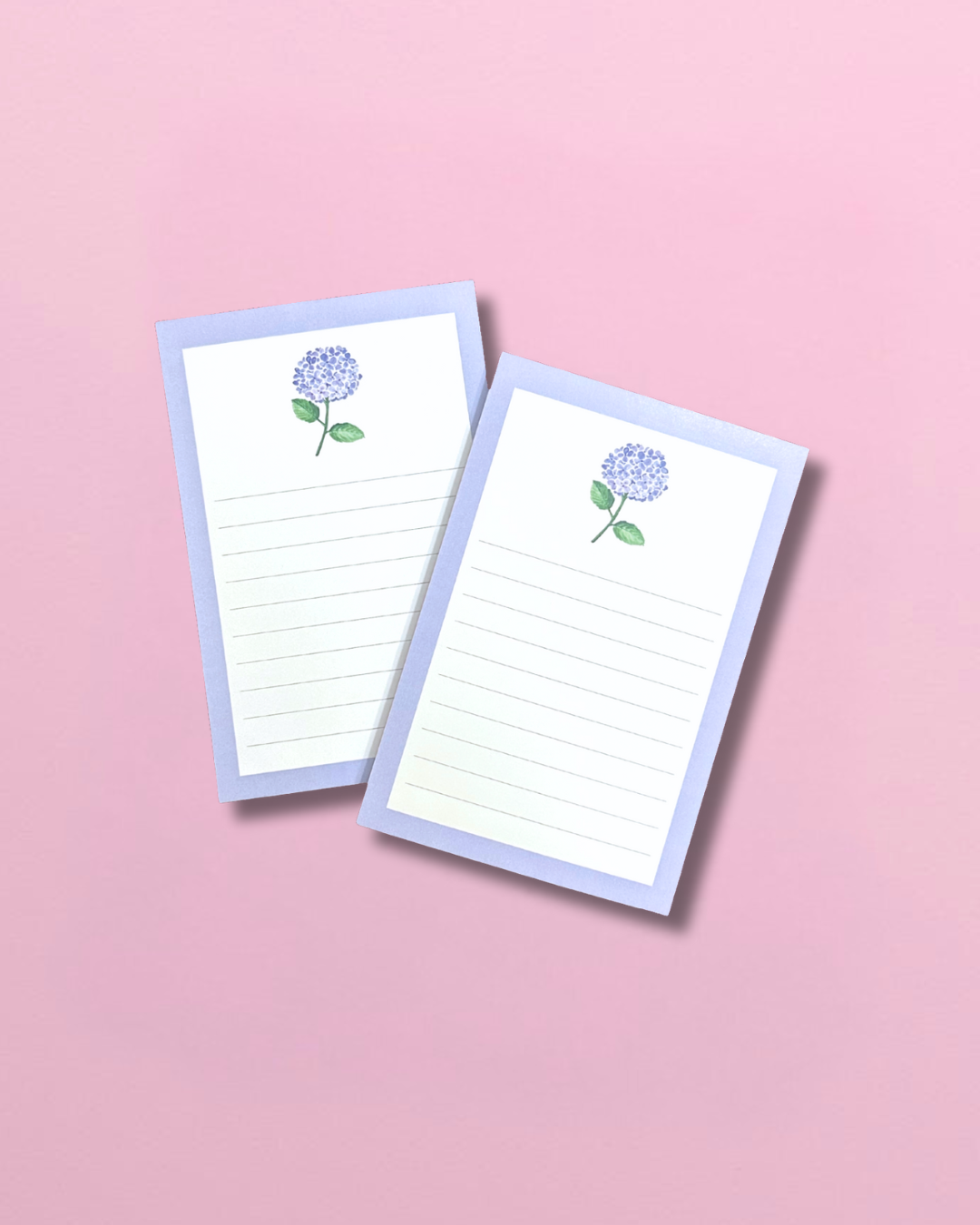 Hydrangea Notepad