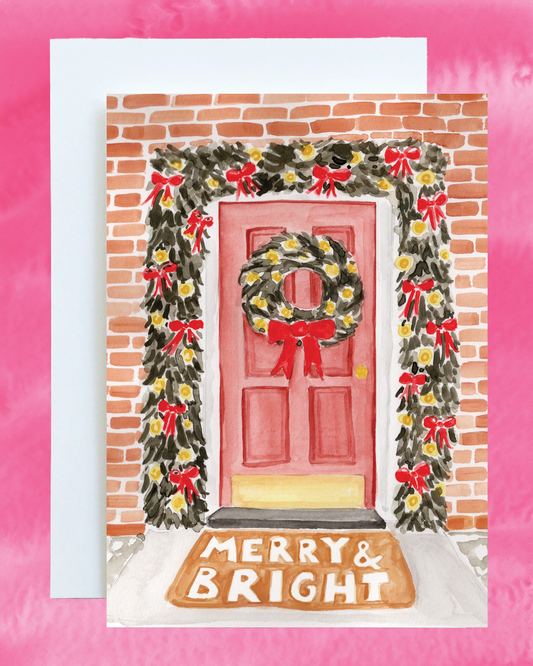 Merry & Bright Christmas Card