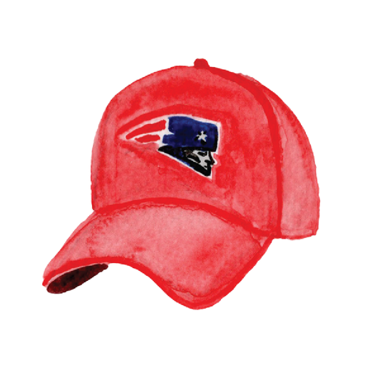 Patriots Hat Sticker