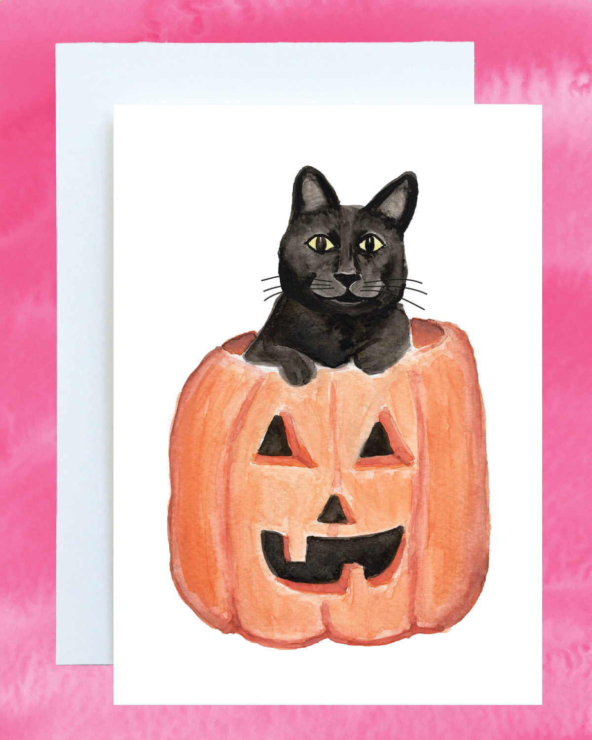 Halloween Cat Card