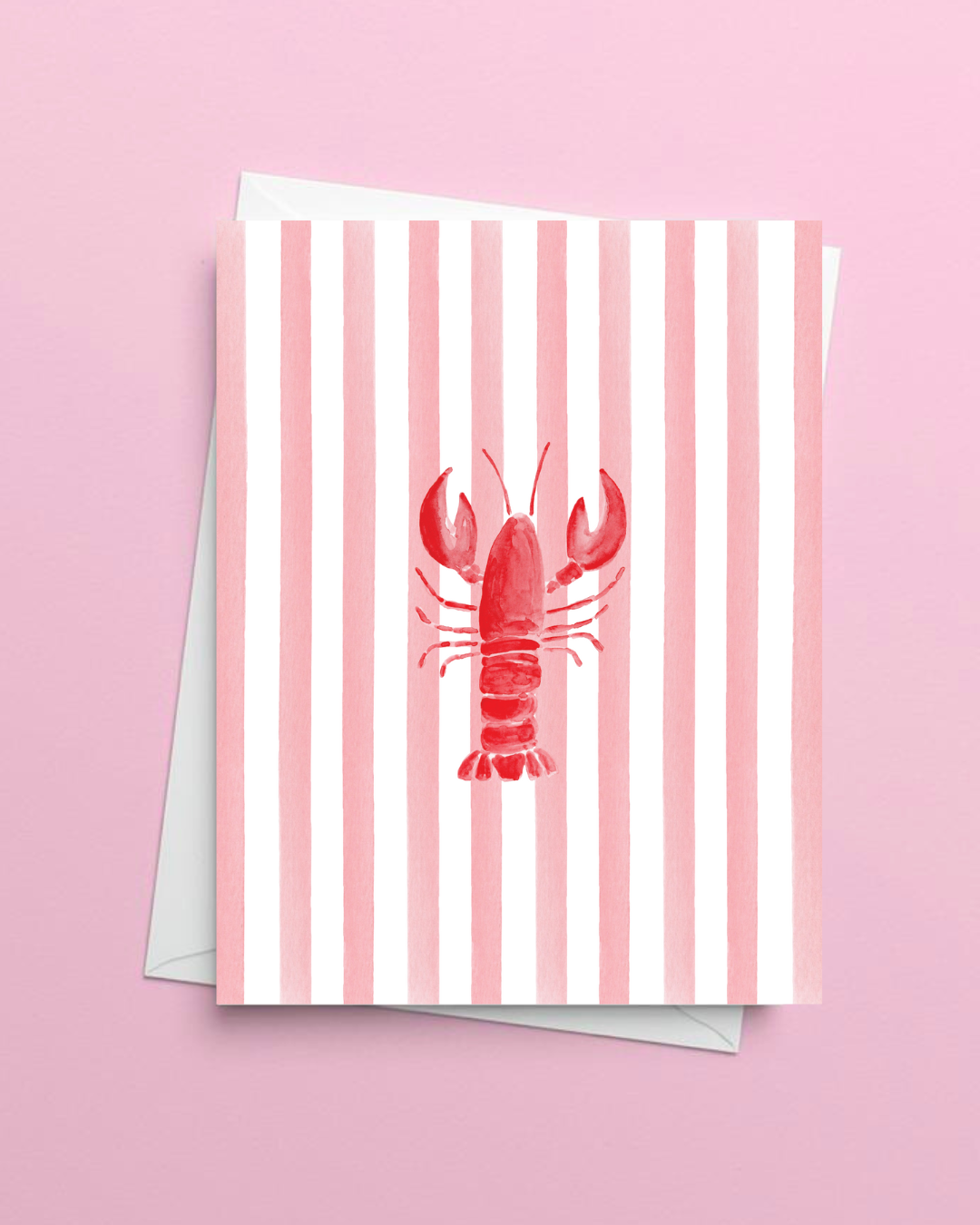Lobster Greeting Card